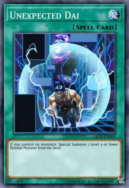Unexpected Dai - (Dinosmasher's Fury Structure) - (SR04-EN028) - (Common)