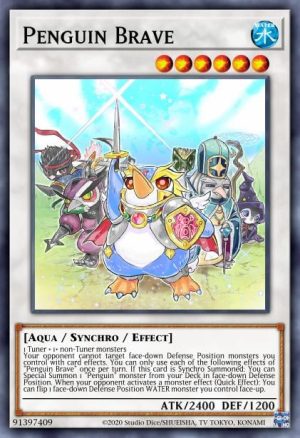 Penguin Brave - (OTS Tournament Pack 17) - (OP17-EN010) - (Super Rare)