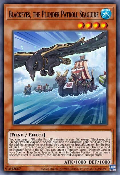 Blackeyes, the Plunder Patroll Seaguide - (Lightning Overdrive) - (LIOV-EN018) - (Common)