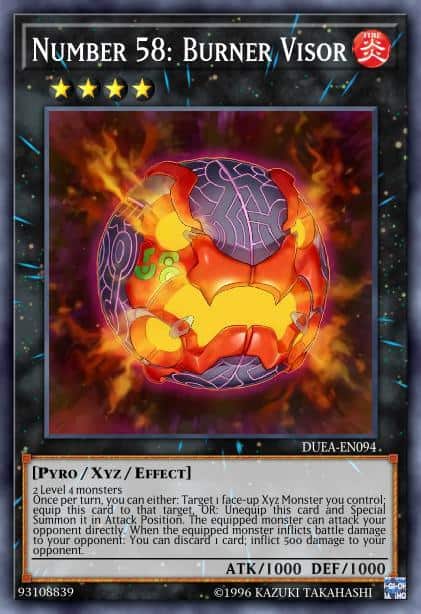 Number 58: Burner Visor - (2015 Mega-Tin Mega Pack) - (MP15-EN122) - (Common)