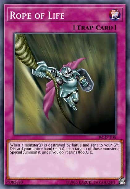 Rope of Life - (Battle Pack 2 War of the Giants) - (BP02-EN176) - (Mosaic Rare)