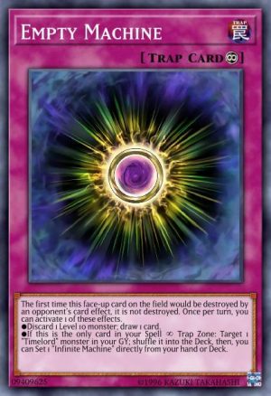 Empty Machine - (Battles of Legend Relentless Revenge) - (BLRR-EN027) - (Secret Rare)