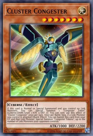 Cluster Congester - (2019 Gold Sarcophagus Tin Mega Pack) - (MP19-EN073) - (Common)