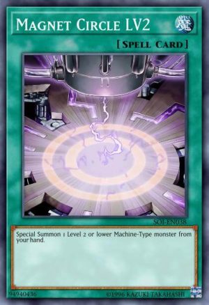 Magnet Circle LV2 - (Shadow of Infinity) - (SOI-EN038) - (Common)