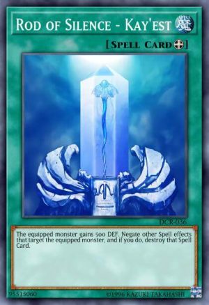 Rod of Silence - Kay'est - (Dark Crisis) - (DCR-EN036) - (Common)