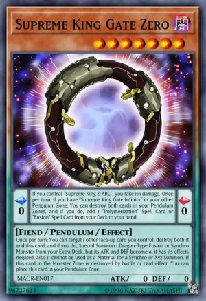 Supreme King Gate Zero - (Maximum Crisis) - (MACR-EN017) - (Super Rare)