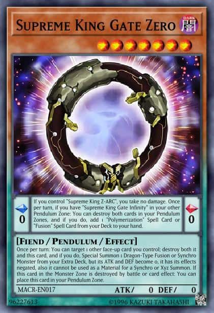 Supreme King Gate Zero - (Maximum Crisis) - (MACR-EN017) - (Super Rare)
