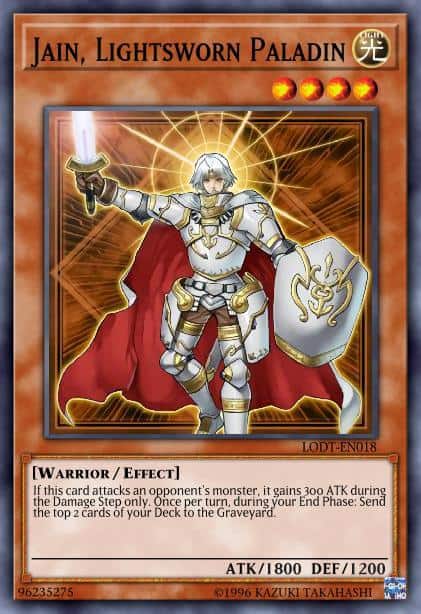 Jain, Lightsworn Paladin - (Light of Destruction) - (LODT-EN018) - (Common)