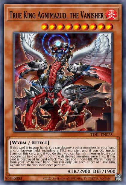 True King Agnimazud, the Vanisher - (Structure Soulburner) - (SDSB-EN014) - (Common)