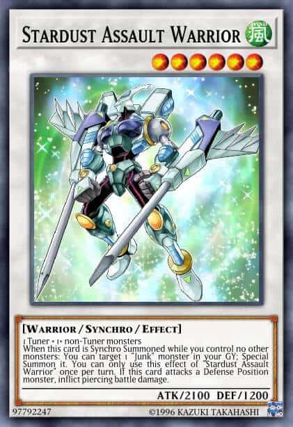 Stardust Assault Warrior - (Legendary Duelists Synchro Storm) - (LED8-EN053) - (Common)