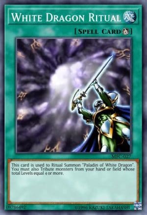 White Dragon Ritual - (Starter Kaiba Evolution) - (SKE-025) - (Common)