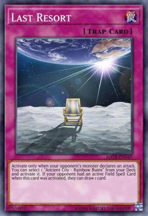 Last Resort - (Duelist Pack Jesse Anderson) - (DP07-EN022) - (Common)