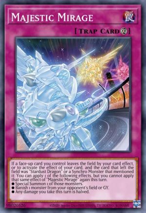 Majestic Mirage - (2022 Tin of the Pharaoh's Gods) - (MP22-EN166) - (Rare)