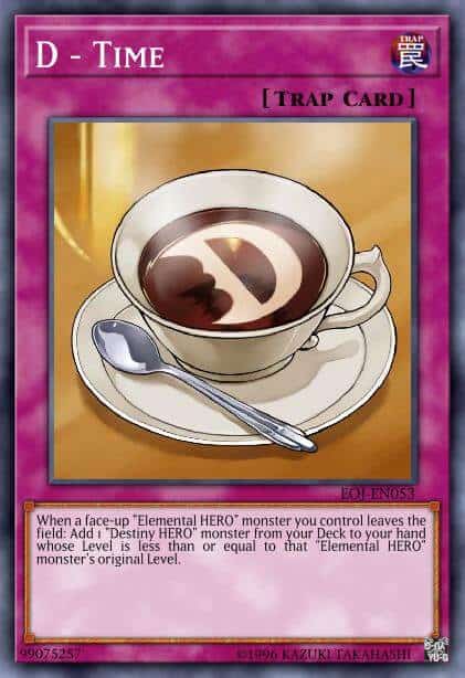 D - Time - (Legendary Hero Decks) - (LEHD-ENA28) - (Common)