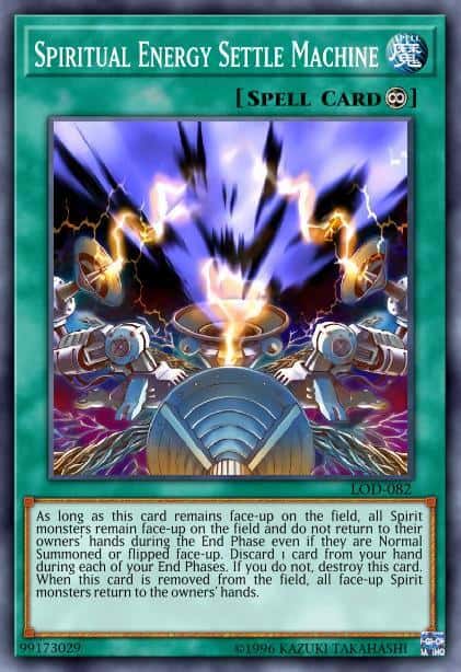 Spiritual Energy Settle Machine - (Legacy of Darkness) - (LOD-EN082) - (Common)