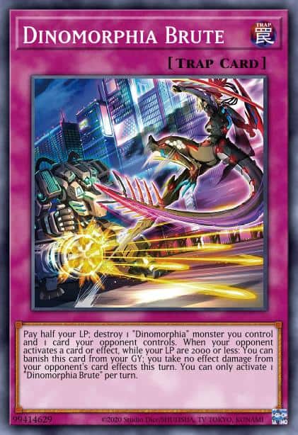 Dinomorphia Brute - (Battle of Chaos) - (BACH-EN070) - (Common)