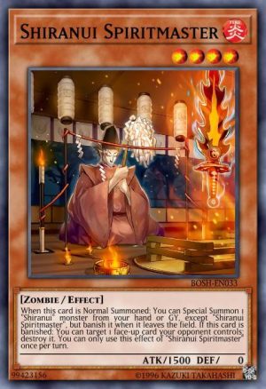 Shiranui Spiritmaster - (Breakers of Shadow) - (BOSH-EN033) - (Rare)