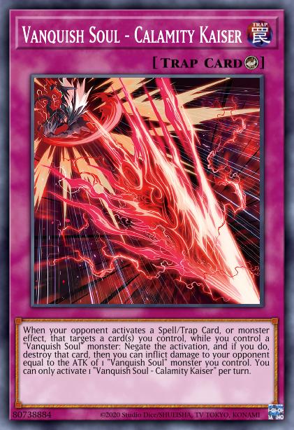 Vanquish Soul Calamity Caesar - (Wild Survivors) - (WISU-EN027) - (Rare)