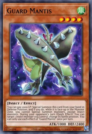 Guard Mantis - (Battles of Legend: Monstrous Revenge) - (BLMR-EN034) - (Ultra Rare)