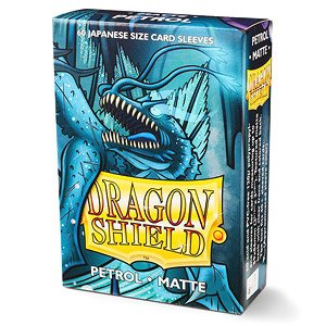 Dragon Shield Japanese Size Sleeves Matte Petrol 60 Pack