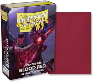 Dragon Shield Japanese Size Matte Blood Red
