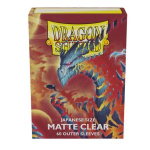 Dragon Shield Japanese Size Matte Outer Sleeve Clear