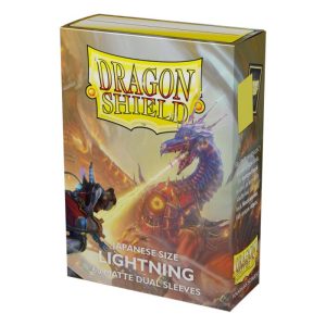 Dragon Shield Japanese Size Sleeves Dual Matte Sleeves Lightning