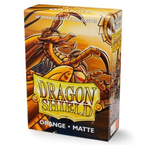 Dragon Shield Japanese Size Matte Orange
