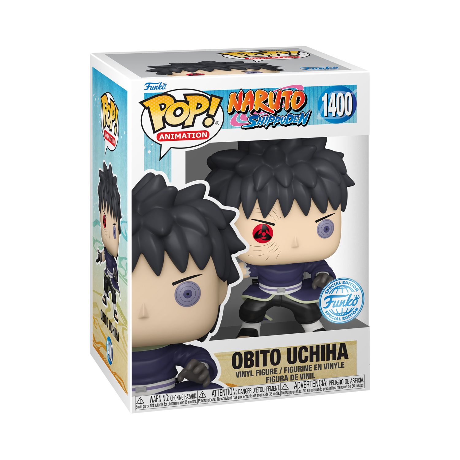 Funko Pop Naruto Obito Uchiha Special Edition