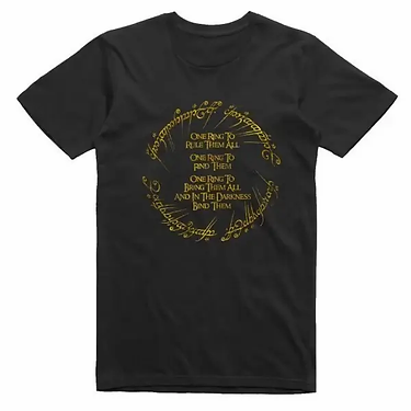 The Lord of the Rings: The One Ring Short Sleeve T-Shirt