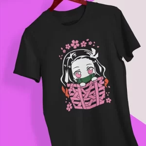 Demon Slayer: Nezuko Basket Short Sleeved T-Shirt