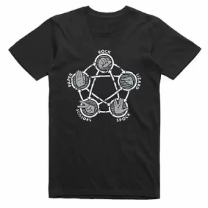 Big Bang Theory: Rock Paper Spock Short Sleeve T-Shirt