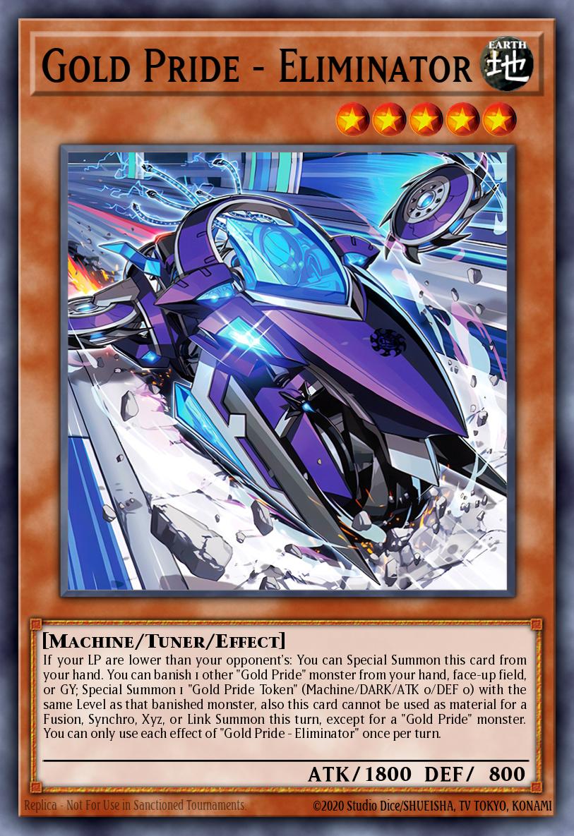 Gold Pride - Eliminator - (Legacy of Destruction) - (LEDE-EN020) - (Super Rare)