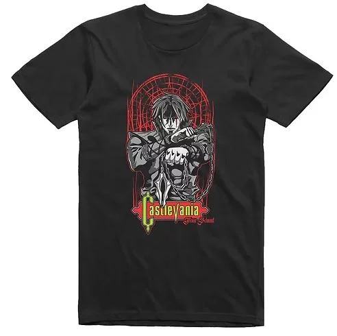 Castlevania Trevor Belmont T-Shirt Black