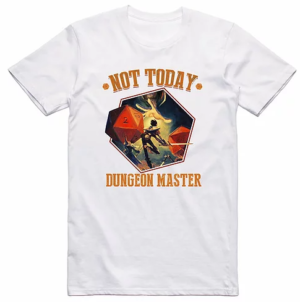 Not Today DM T-Shirt White