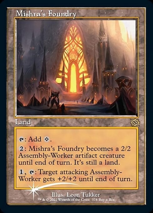 Mishra's Foundry - The Brothers' War-(378)-Foil
