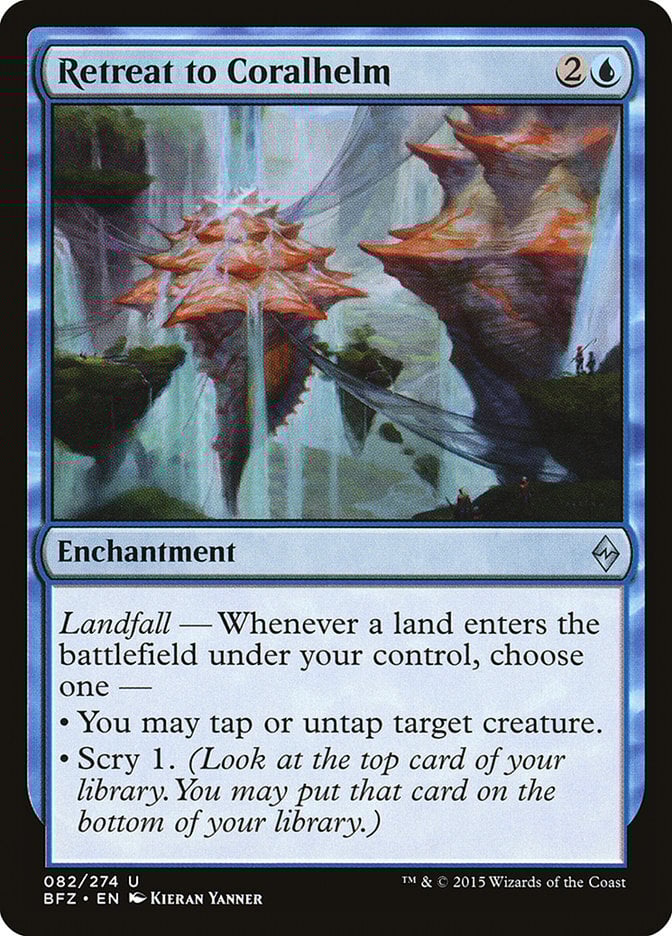 Retreat to Coralhelm - Battle for Zendikar-(082)